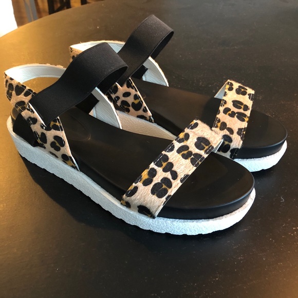 Shoes - Leopard platform sandals